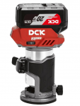 DCK Akumuliatorinė be&scaron;epetėlinė freza 20V MAX, KDMP6Z, DCK ( be baterijos ir įkroviklio)