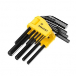 &Scaron;e&scaron;iakampių raktų rinkinys Stanley 10vnt