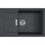 Tectonite plautuvė Franke, Sirius S2D 611-78 XL su užkem&scaron;amu ventiliumi, Carbon
