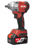 DCK Akumuliatorinis be&scaron;epetėlinis smūginis veržliasukis 488 Nm. 20V, KDPB488EK, DCK (2x4,0Ah akumuliatorius, įkroviklis)