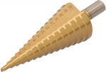 Grąžtas metalui pakopinis HSS 4-32mm Faster Tools | 4; 6; 8; 10; 12; 14; 16; 18; 20; 22; 24; 26; 28; 30; 32mm