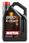 Automobilio variklio tepalas Motul 8100 X-Clean, 5W-30, 5 l