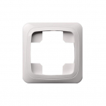 Vienvietis rėmelis LIREGUS ALFA, baltos spalvos