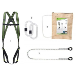 Auk&scaron;talipio komplektas FA8000100, 100 cm, juodas/žalia