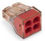 Laidų jungė Wago 773-604/5, 4 x 1,5-4 mm&sup2;, 400 V, 5 vnt.