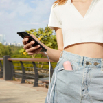 JisuLife Handheld Fan 8 Plus Pink