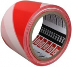 Juosta pavojingų zonų aptverimui raudona-balta Scley | 80 mm/100 m