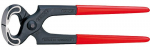 Staliaus žnyplės plastikinėmis rankenomis 225 mm, Knipex