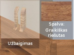 Grindjuostė termoplasto Vox, (46) graiki&scaron;kas rie&scaron;utas | Užbaigimas SMART FLEX / IZZI, de&scaron;ininis; kairinis