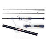 Universalus Spiningas AKARA Teuri Travel TX-30 4-dalių, Ilgis 2,28 m. Testas 1-12g.