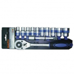 ⬡ Galvučių rinkinys 1/2" 12 vnt. (KR012MSA, KINGROY)
