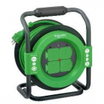 Ilgintuvas su rite SCHNEIDER, 4 vietų, 25 m, IP44