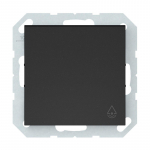 Skambučio mygtukas VILMA QR1000, matinės juodos spalv., IP44