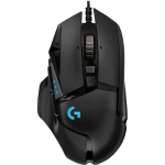 Žaidimų pelė LOGITECH G502 HERO, juoda