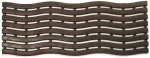 Vonios grindų kilimėlis 0695, rudas, 1500 x 60 cm
