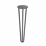 KOJA STALO 400 MM JUODA SMEIGTUKO FORMA