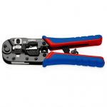 Laidų antgalių užspaudimo replės  RJ45 ki&scaron;tukams, Knipex
