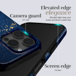 MIO Midnight Sparkle Magsafe Case Compatible for iPhone 16 Pro