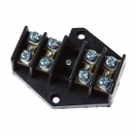 Sujungimo kaladėlė Elektroplast 4 x 4 mm&sup2;, juoda