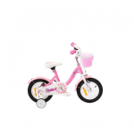 Vaiki&scaron;kas dviratis Bimbo Bike 124RL, rožinis, 12"