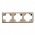 Trivietis rėmelis LIREGUS ALFA, smėlio spalvos