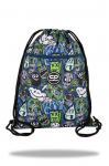 Sportinis krep&scaron;ys COOLPACK MONSTER TEAM, juodos/įvairių sp.
