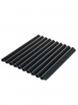 Tvoros juostos PVC klipsai Mikko (20 vnt) 190 mm RAL7016 (Pilka)