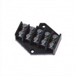 Sujungimo kaladėlė Elektroplast 5 x 4 mm&sup2;, juoda