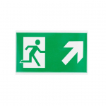 Lipdukas i&scaron;ėjimas auk&scaron;tyn de&scaron;inė 100x180mm