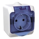 Ki&scaron;tukinis lizdas SCHNEIDER CEDAR PLUS, IP44