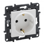 Ki&scaron;tukinis lizdas LEGRAND NILOE STEP, su įž., baltos spalvos