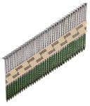 Pistoletinės vinys, 34&deg;, 3,1 x 90 mm, blizgios, C1, 1200 vnt