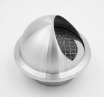 Lauko grotelės su tinkliuku VLB d160 mm, ovalios
