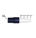 Perėjimas kondensato vamzdeliui Tecnosystemi, i&scaron; lankstaus į kietą (greita jungtis) &Oslash;20-20-18-16-14