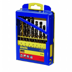 IRWIN Grąžtų rinkinys HSS Cobalt 1-10 mm 19 vnt