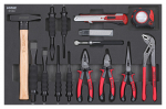 Įrankių komplektas į vežimėlius (14vnt) SONIC EQUIPMENT (601404, SONIC)