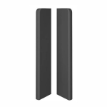 Grindjuostė ESPUMO (ESP205) antracitas | (plastikiniai užbaigimai) 2 vnt.