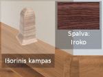 Grindjuostė termoplasto Vox, (50) iroko | Kampas SMART FLEX / IZZI, i&scaron;orinis