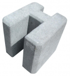 Betoninis sujungimas tvoros pamatui, 20 x 19 x 20 cm