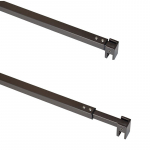 Teleskopinis laikiklis du&scaron;o sienelei CITY Ravena 120 Gun Grey