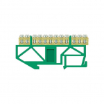 Įžeminimo kaladėlė Pawbol LZ 12/Z, DIN, 12x16 mm&sup2;, žalia