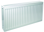 Radiatorius Purmo Compact C 22, 500-2000, pajungimas &scaron;one