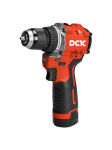 DCK Akumuliatorinis be&scaron;epetėlinis suktukas 12V, KDJZ1250EK, DCK (2x2,0Ah akumuliatorius, įkroviklis)