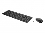 Klaviatūros ir pelės rinkinys HP HP 230 WL EN, juoda