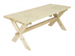 Medinis stalas RETRO 177x75x70