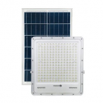 ⬡ Saulės energijos prožektorius su dienos &scaron;viesos jutikliu 50 W (LU4350W, LUMIO)