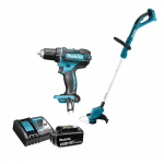 Akumuliatorinė žoliapjovė Makita DLX2489, 18 V