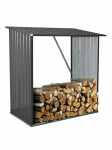 Metalinė malkinė (malkų sandėliukas),163x83x154 cm