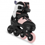 Riedučiai Spokey Trixie 944680, juodi/rožiniai, 39-42