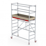 Aliuminio mobilus bok&scaron;telis RS 44 (A+B modulis), darbinis auk&scaron;tis 3,80 m